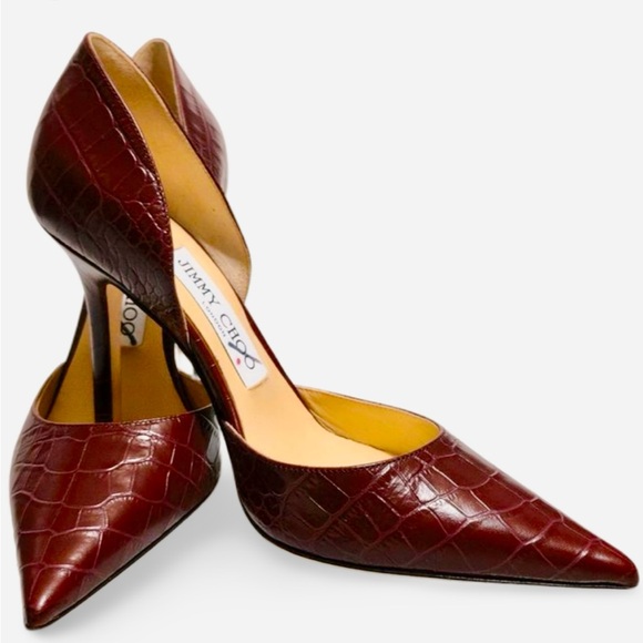 Authentic Jimmy Choo, made with fine and rich Italian leather upper and sole. - Picture 5 of 6